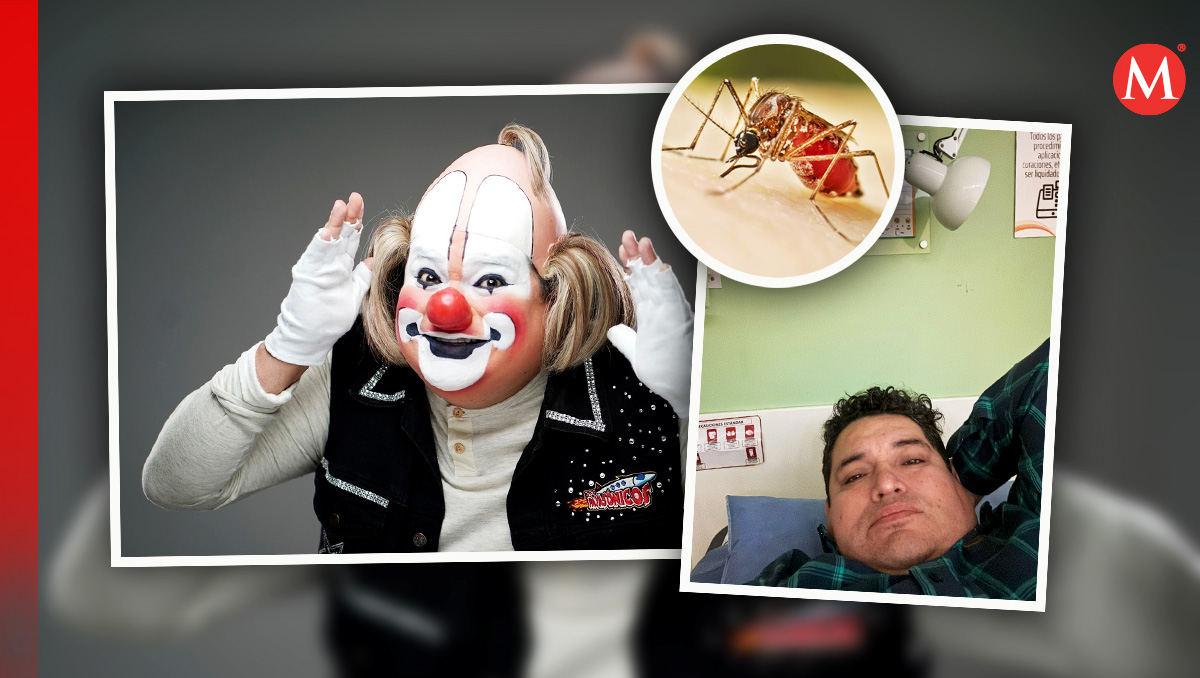 Payaso Regalito delicado de salud. Foto: Especial