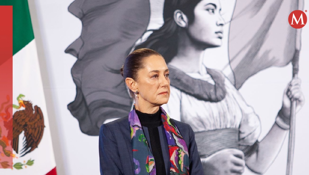 La presidenta Claudia Sheinbaum en su conferencia de prensa de hoy. | Cuartoscuro
