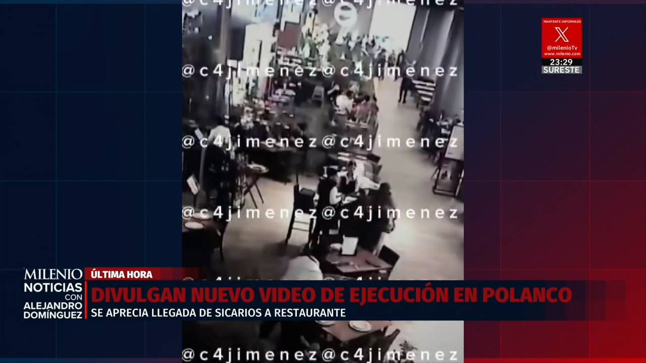 Sicarios ejecutan en Polanco: video de 52 segundos muestra el crimen