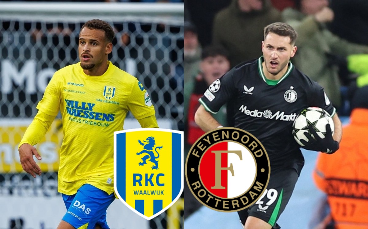 Waalwijk vs Feyenoord. EN VIVO partido de Santiago Giménez en la Eredivisie 2024 (Instagram @rkcwaalwijk/Reuters)
