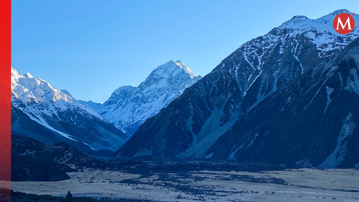 El Aoraki  o Monte Cook, en el Parque Nacional Aoraki de Nueva Zelanda | AP