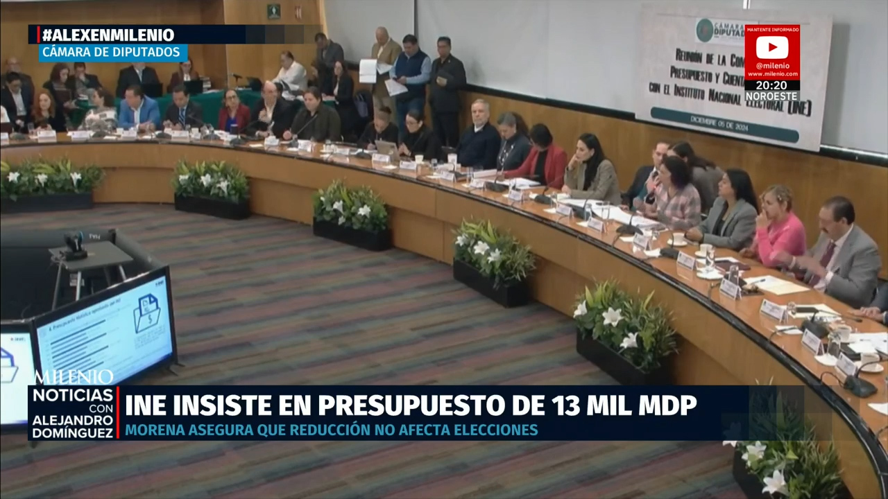 Consejeras del INE defienden presupuesto ante Comisión de Presupuesto de Diputados