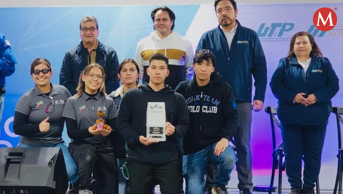 El equipo de robótica (TMAT) es conformado por estudiantes de la Universidad Tecnológica de Matamoros.