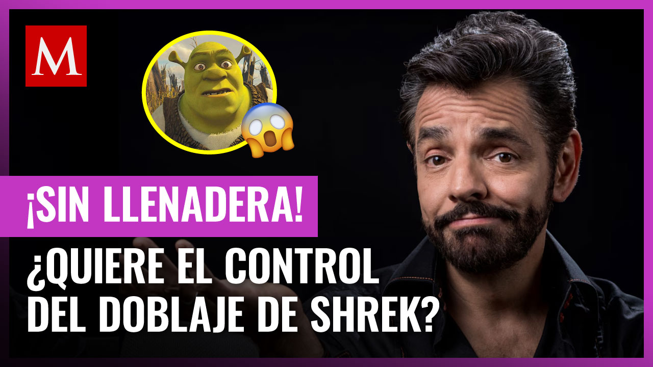 Eugenio Derbez revela que su doblaje latino de 'Shrek 5' podría no ser una realidad