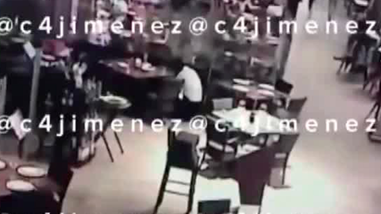 Filtran nuevo VIDEO del ataque armado en el restaurante de Polanco