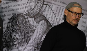 Inauguración de la exposición en el Centro Vlady; presenta el artista plástico y colaborador de Milenio, Eko. | Octavio Hoyos