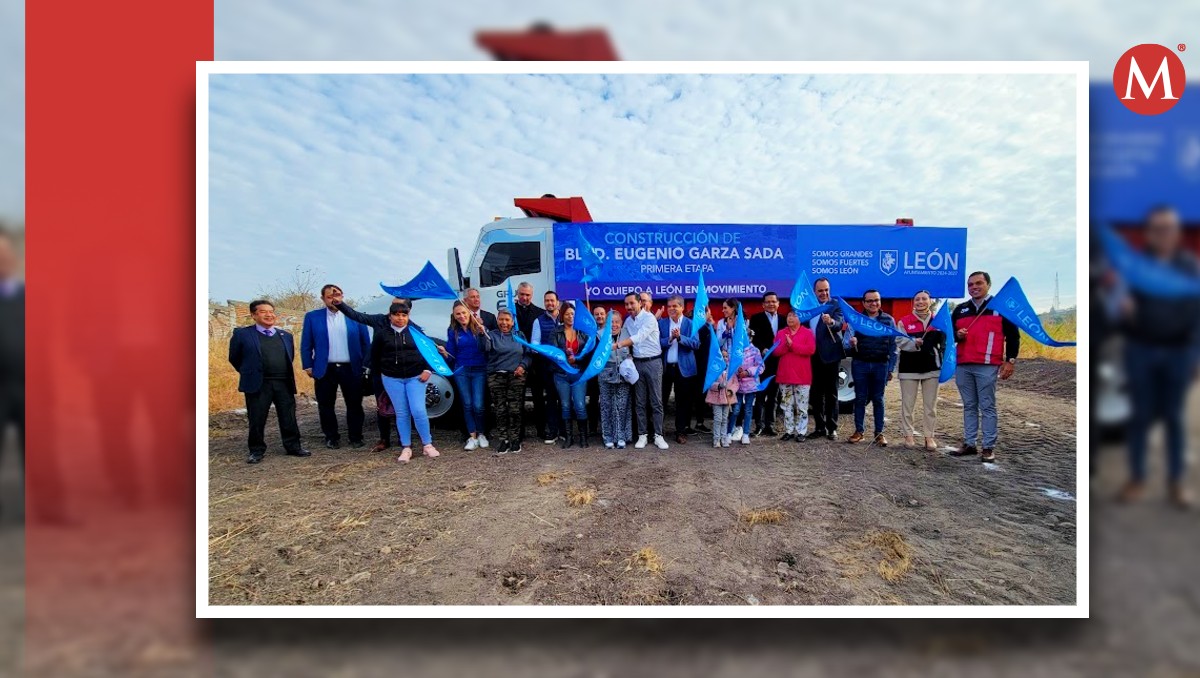 León inicia construcción del nuevo bulevar Eugenio Garza | Especial