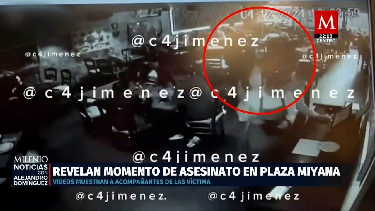 Revelan nuevos videos del ataque armado en restaurante de Polanco