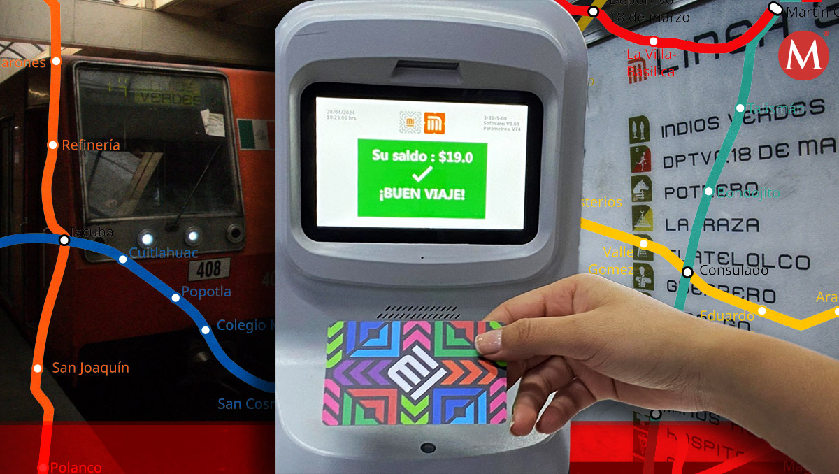 Avance del Metro de CdMx EN VIVO: cómo va el sistema HOY? | (Diseño: Samantha Martz)
