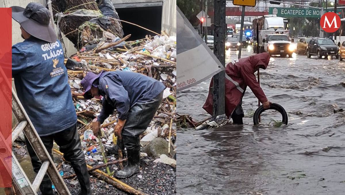 CAEM retira mil 500 toneladas de azolve y residuos sólidos en Edomex tras temporada de lluvias. | Especial