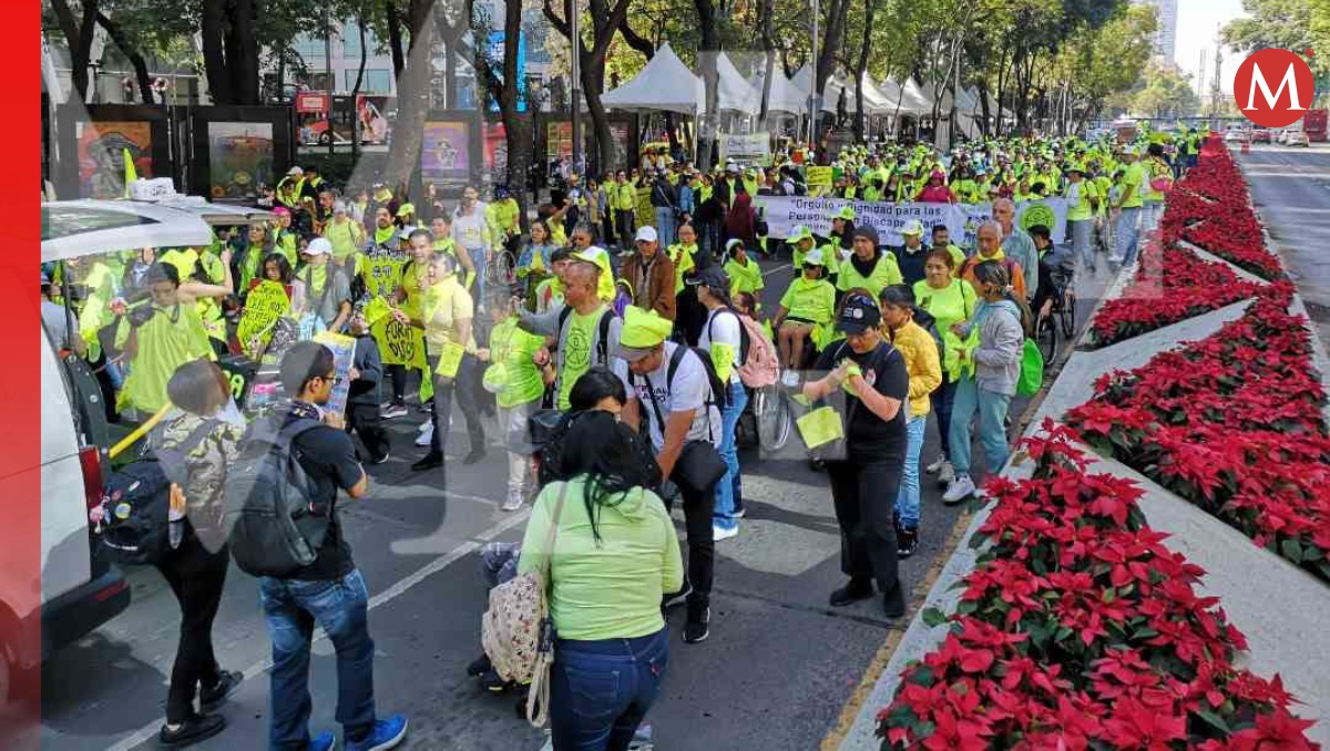 El recorrido inició en el Ángel de la independencia (Especial)