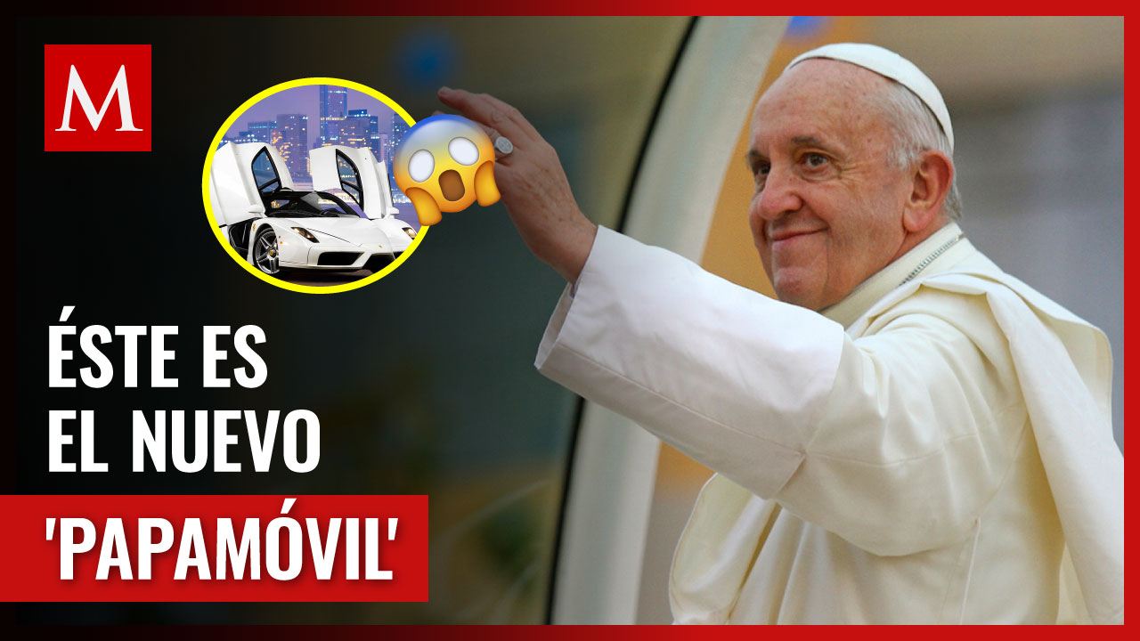 Así es el papamóvil eléctrico entregado por Mercedes-Benz al Papa Francisco