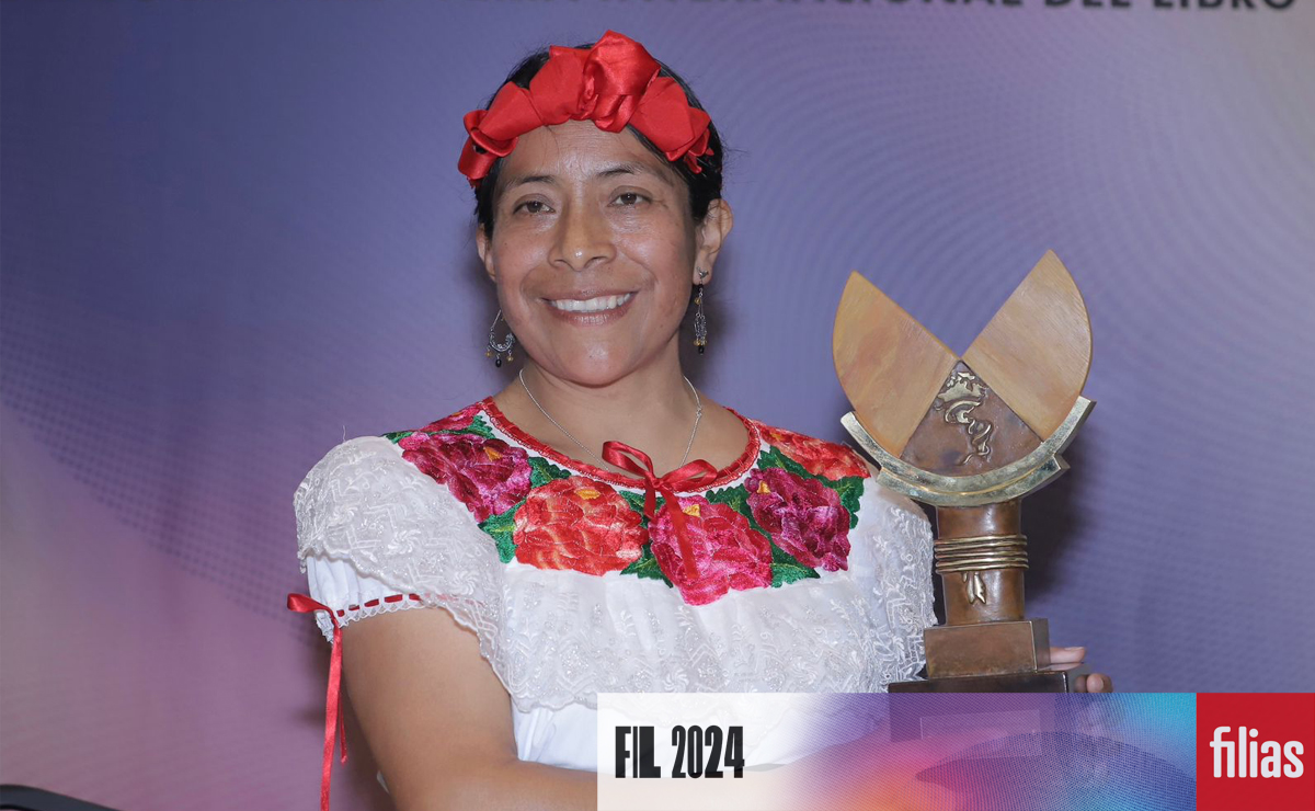 La poeta tzotzil Ruperta Bautista Vázquez. (Foto: Ariel Ojeda)