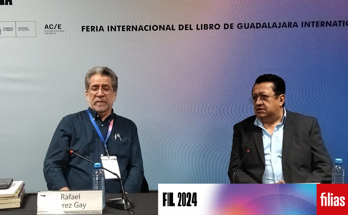 Alfredo Campos Villeda, escritor y director de Notivox Diario presentó su libro. (Gloria Reza)