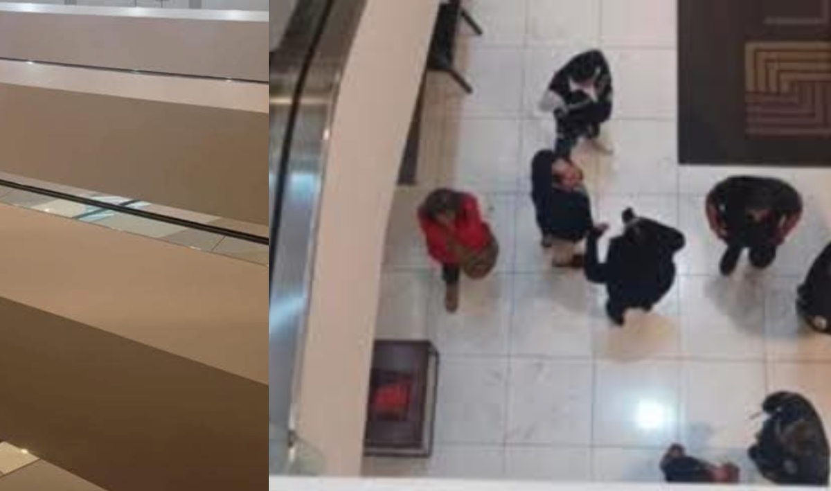 Joven caer el interior de plaza comercial de Coacalco y muere (Especial)