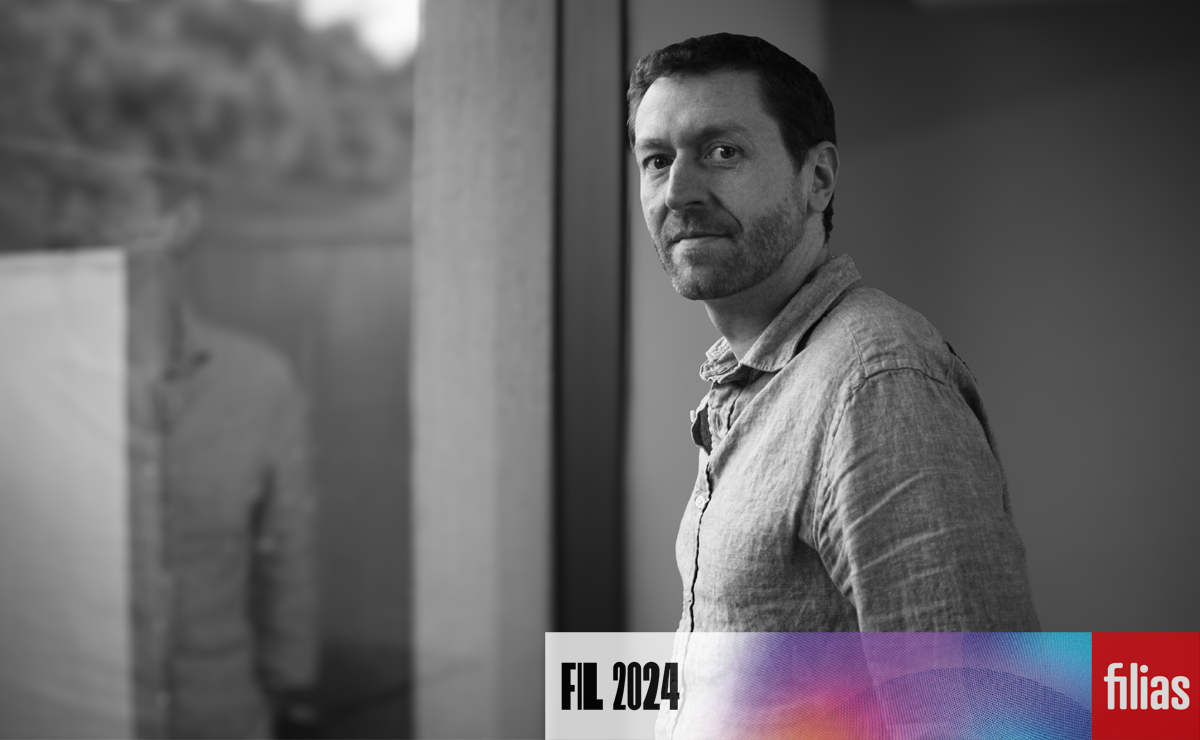 El novelista Nick Bradley, autor de 'El gato y la ciudad'. (Foto: Ángel Soto)