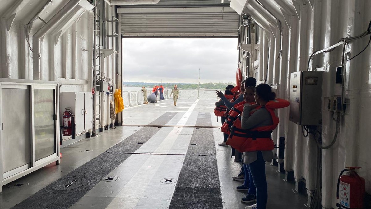 La Secretaría de Marina realiza trabajos en coordinación con la Capitanía de Puerto de Tampico
