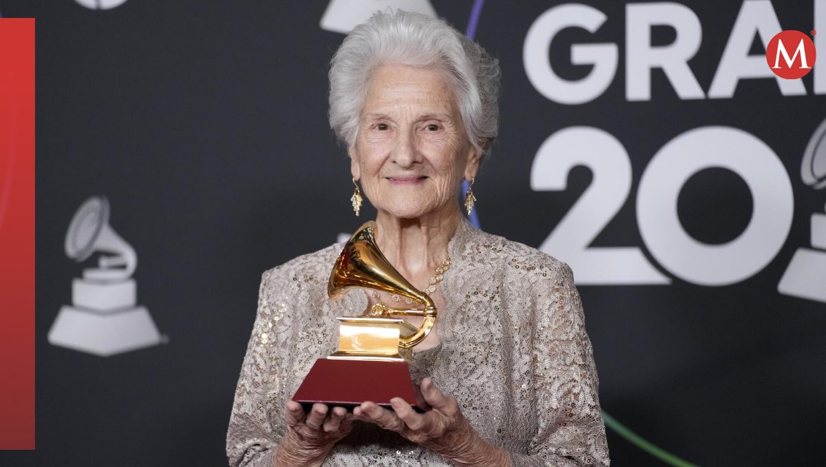 La cantante Ángela Álvarez ganó un Latin Grammy a los 95 años | Especial