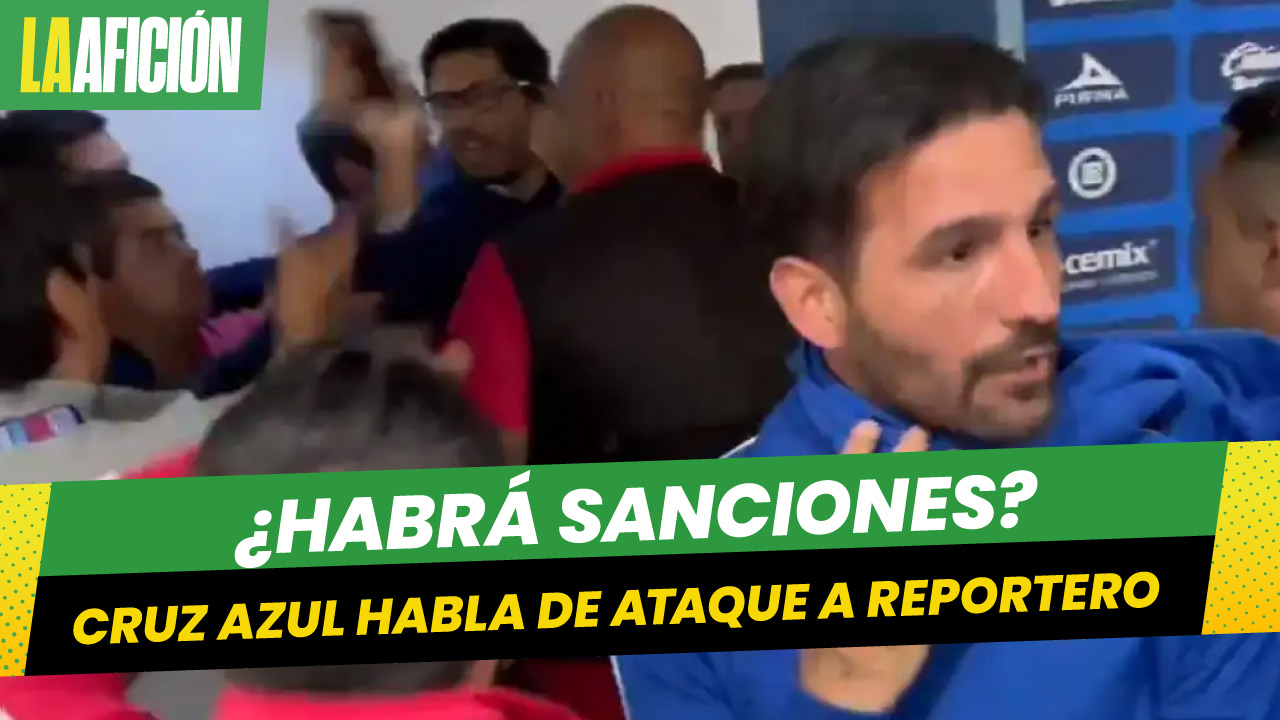 Cruz Azul se pronuncia tras agresión a reportero de Mediotiempo; no hay disculpas