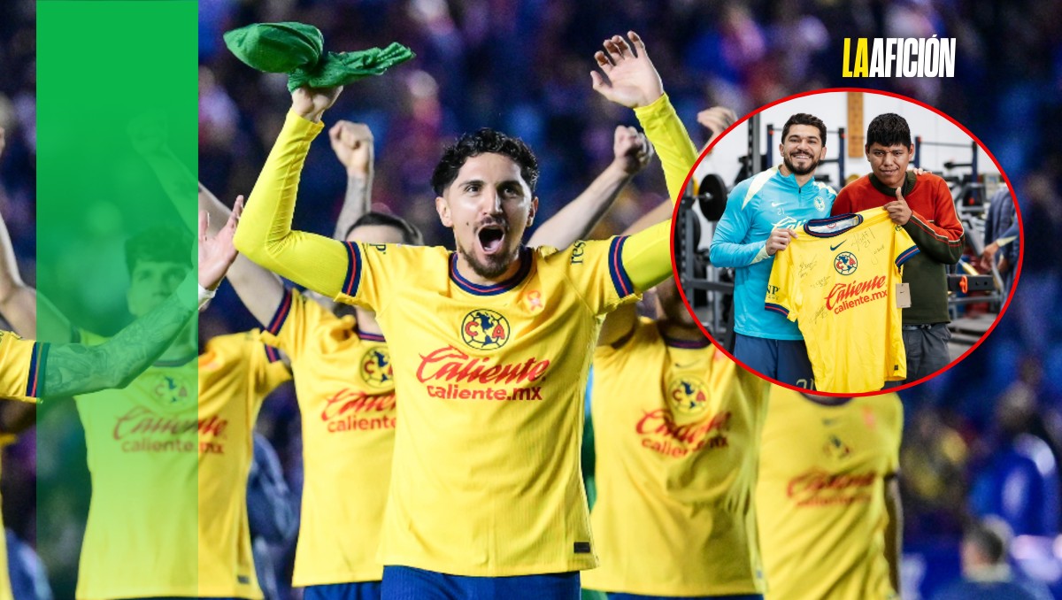 América regala jersey autografiado a aficionado que fue víctima de bullying (Imago7 / X @ClubAmerica)