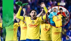 América regala jersey autografiado a aficionado que fue víctima de bullying en semifinal de ida.