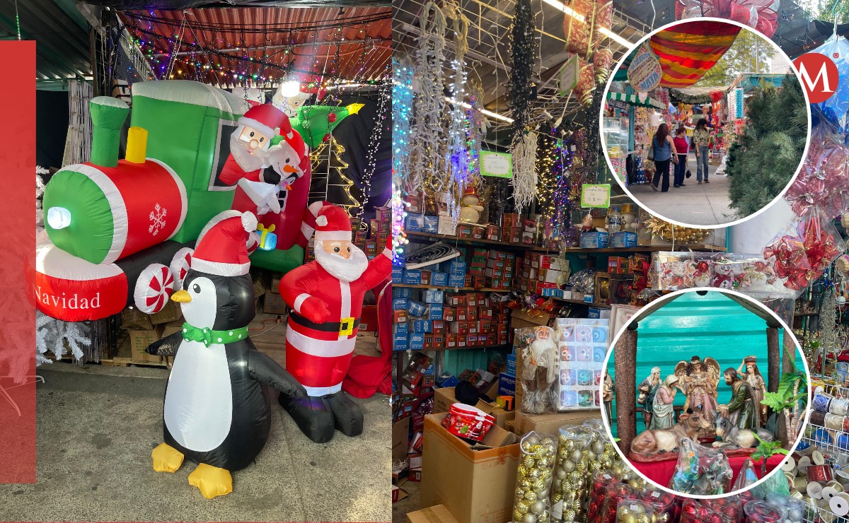 Comerciantes invitan a visitar la tradicional Feria Navideña del Parque Morelos (Karla Victoria Rodríguez)