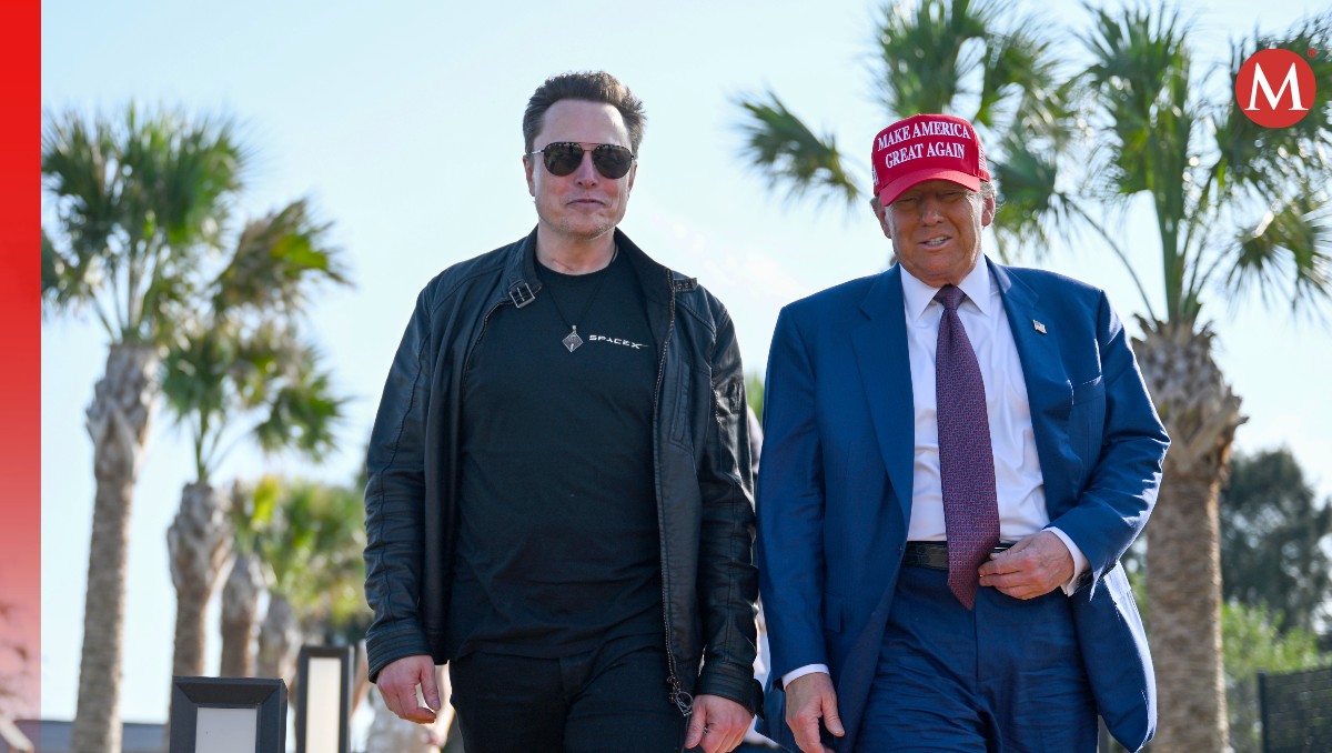 Donald Trump y Elon Musk durante un vuelo de prueba del cohete Starship de SpaceX en Texas | AP