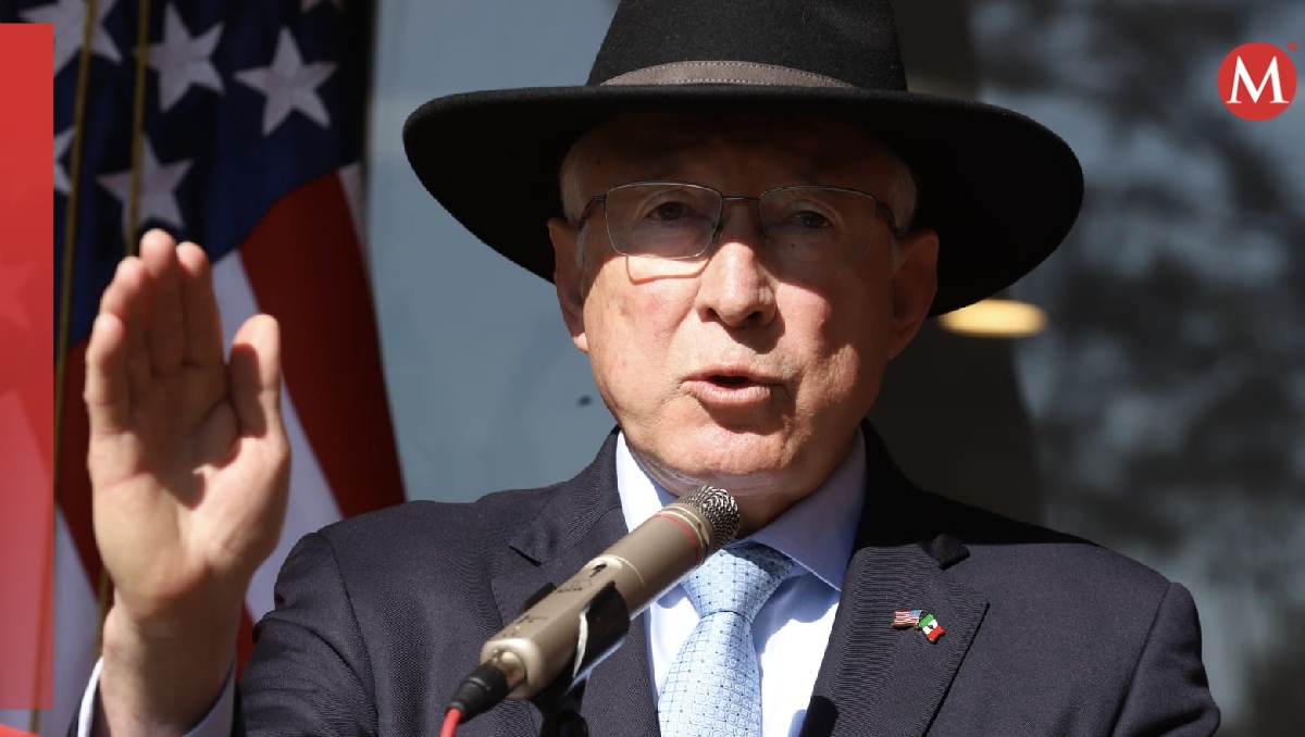 El embajador de Estados Unidos en México, Ken Salazar, en el encuentro con empresarios. | Jesús Quintanar