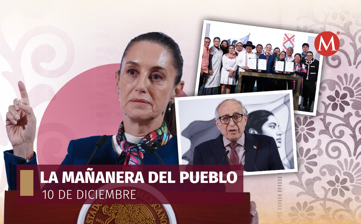 La Mañanera del Pueblo hoy 10 de diciembre | Fotos: Cuartoscuro
