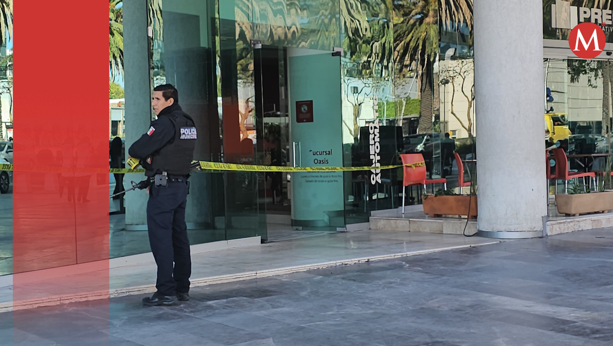 Intentan asaltar banco en Avenida Juárez, Puebla | Daniel Hernández