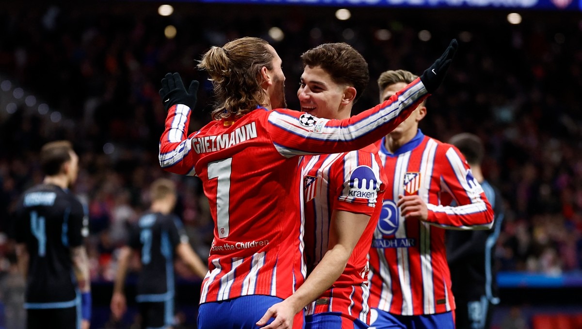 Atlético de Madrid no tiene piedad del Slovan Bratislava en Champions League (Reuters)