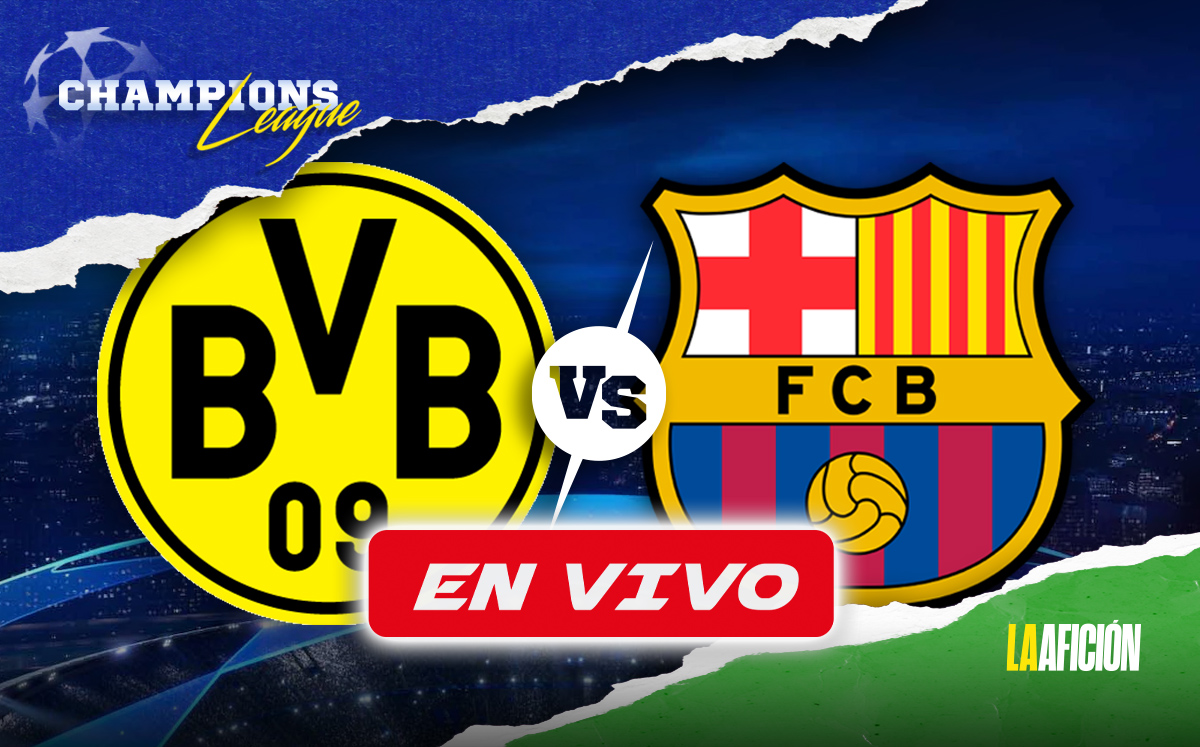 Borussia Dortmund vs Barcelona EN VIVO | Champions League 2024 (La Afición)