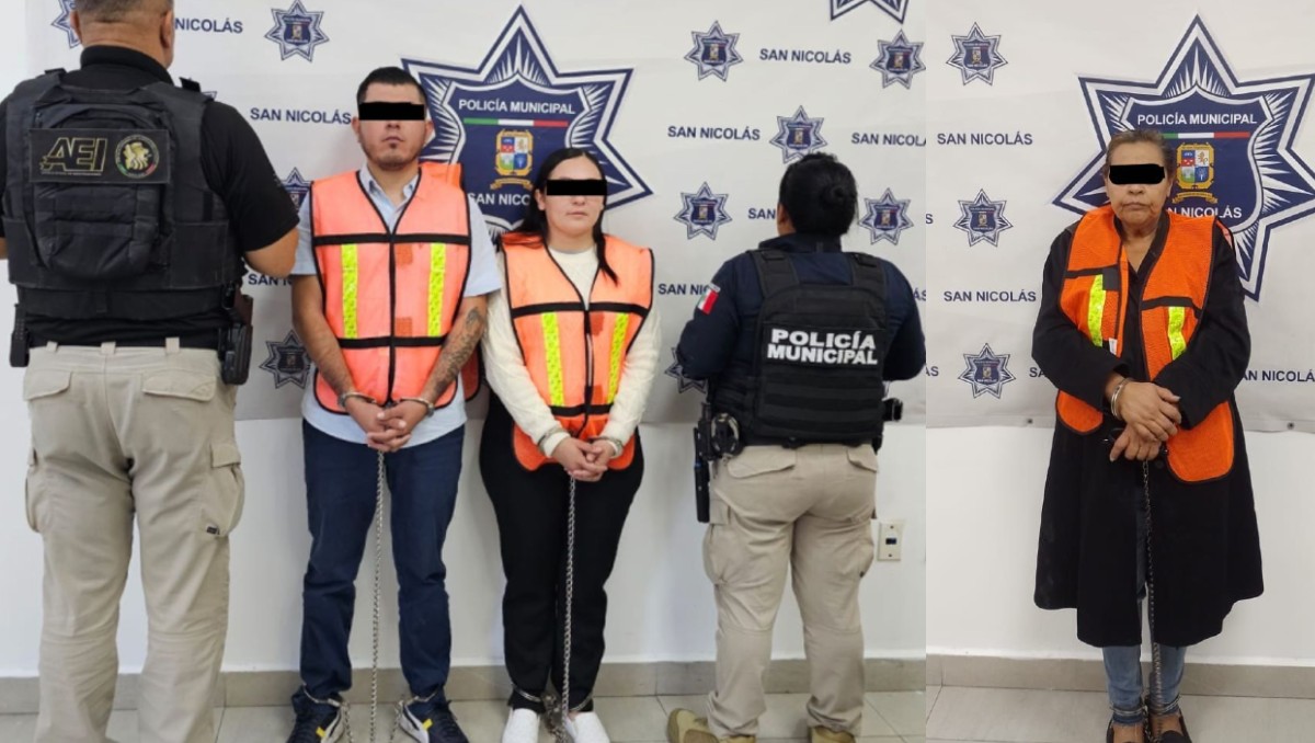 Detienen a banda de robo de vehículos y casas Airbnb en San Nicolás / Especial
