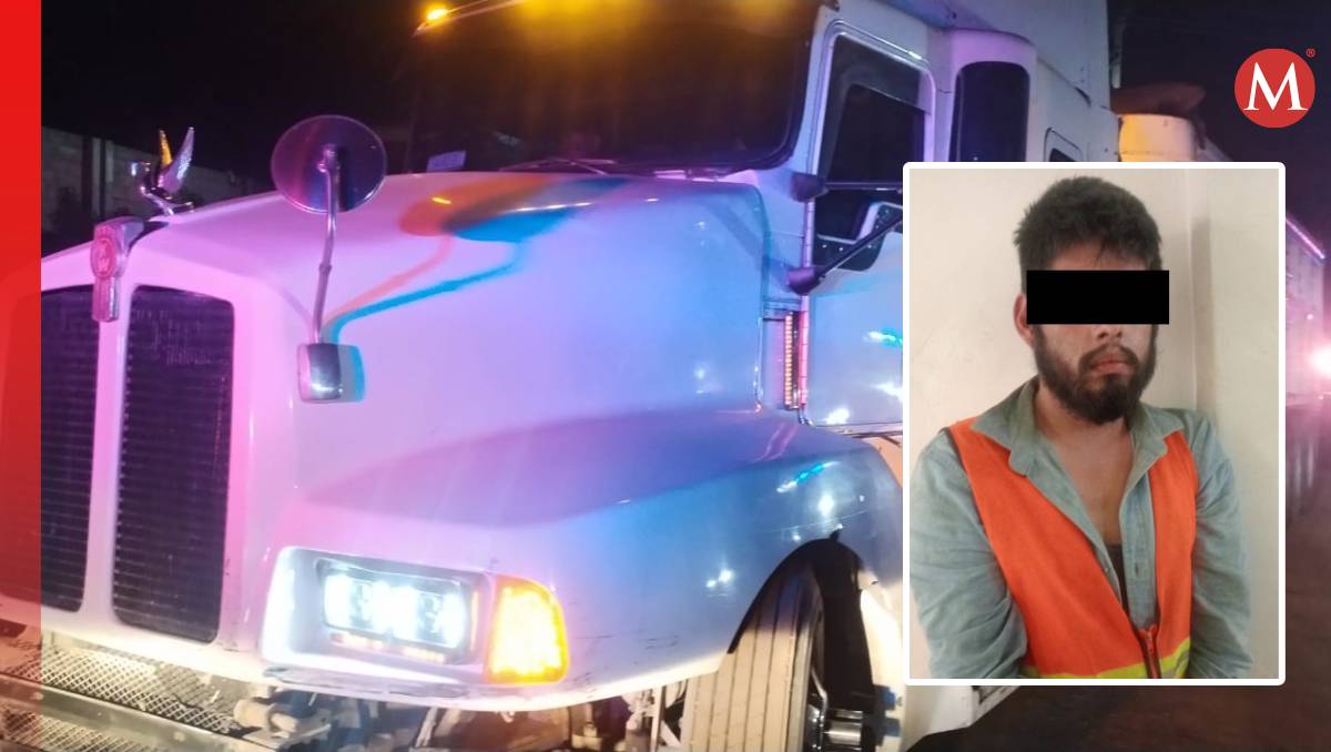 Guillermo "N" fue detenido tras conducir a exceso de velocidad y arrollar a una policía. Foto: (Especial)