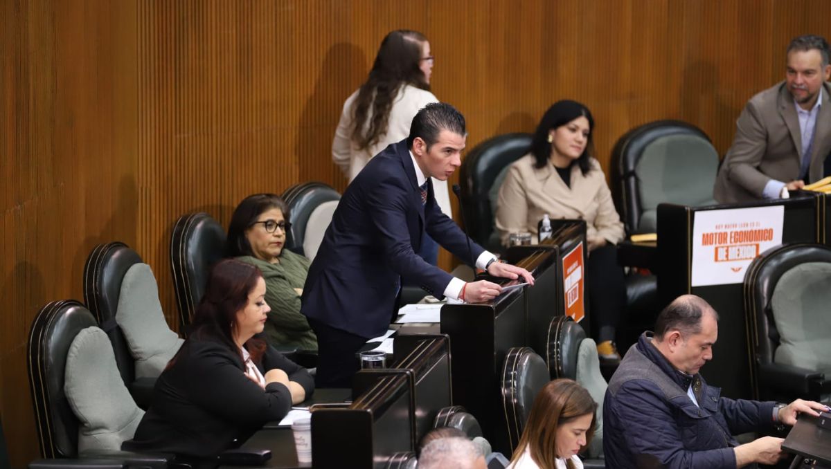 Miguel Ángel Flores, coordinador de Movimiento Ciudadano. Luis Guerra