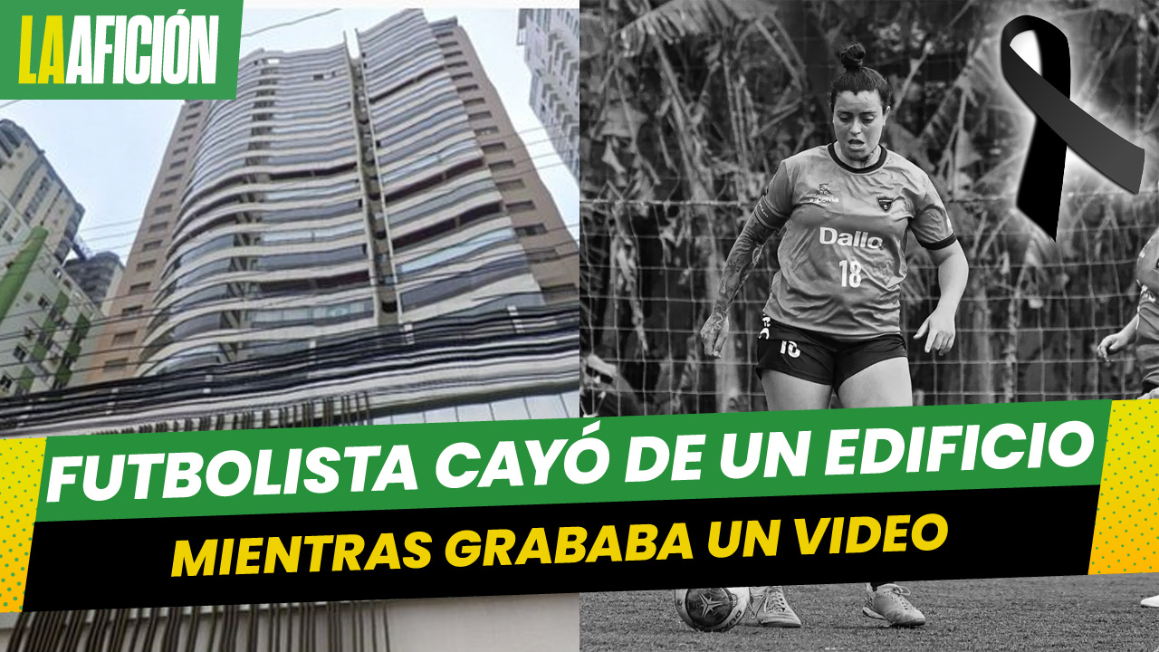 Muere futbolista Carol Oliveira a los 22 años tras caer desde más de 20 pisos