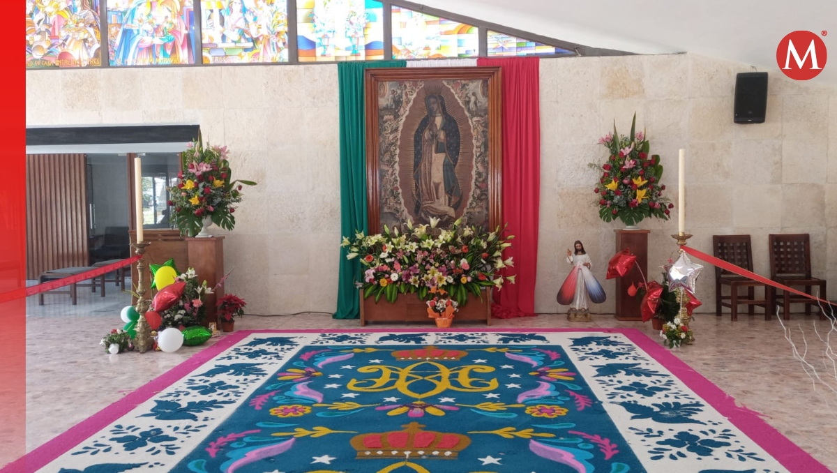 Peregrinos y fieles católicos asisten a la Feria Guadalupana en Puebla | Leslie Mora