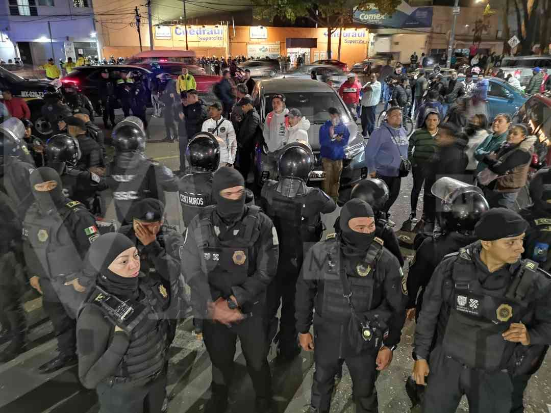 Riña entre policías de CdMx deja varias personas reportadas como desaparecidas (Jorge Becerril).