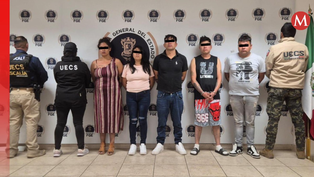 Detienen a banda de secuestradores en Michoacán (Especial)