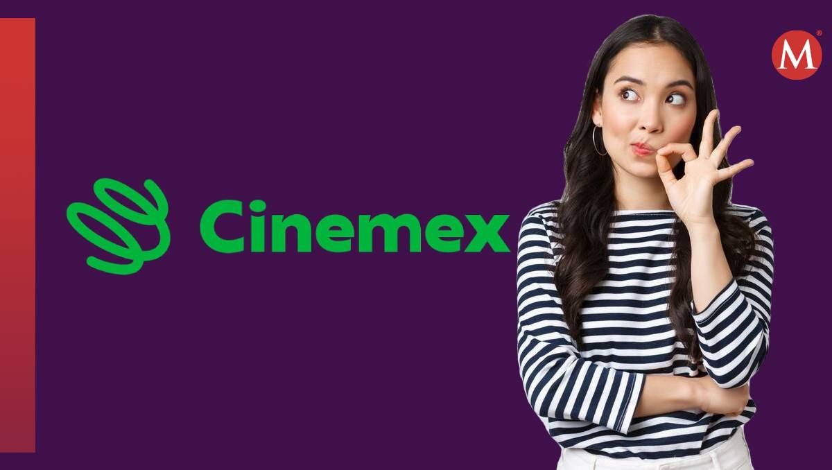 Las líneas curvas, los espirales y la elección del color proyectan una nueva intención en el logo de Cinemex | Especial