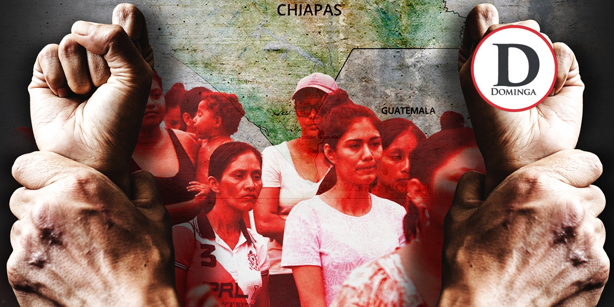 Las mujeres migrantes en el Darién mexicano | Foto: Especial/1200