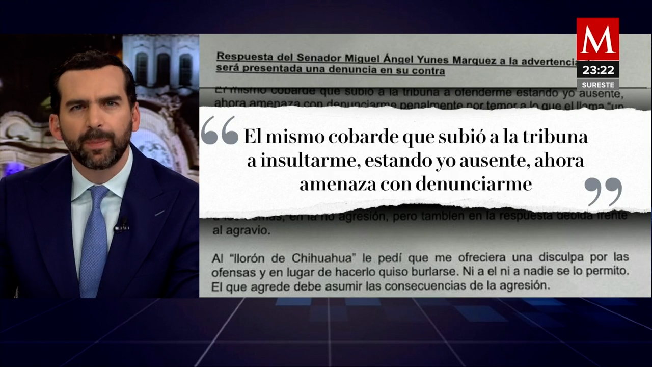 Senador Mario Vázquez Robles denuncia nuevamente a Miguel Ángel Yunes Márquez