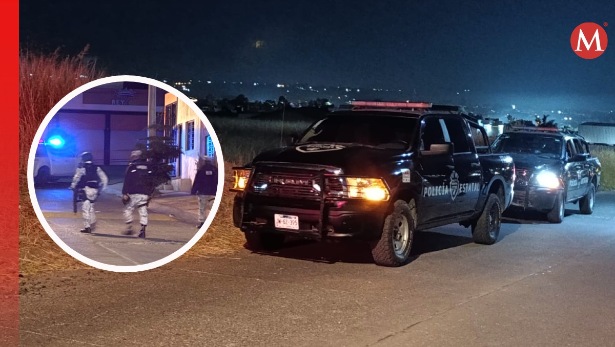 Autoridades acudieron a lugar de enfrentamiento; ¿cómo fue la balacera en Zapotlanejo? (Fotos: Vicente Torres Alfaro | Diseño:Notivox )