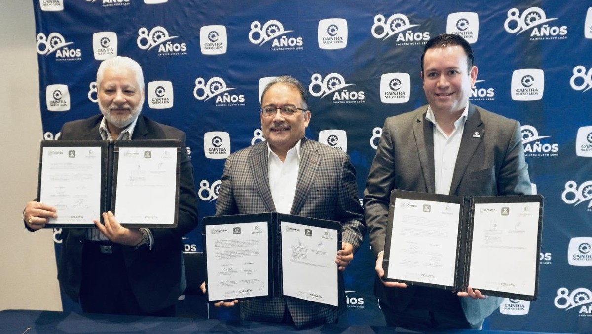 Caintra firma acuerdo con Escobedo para impulsar a Pymes / Especial