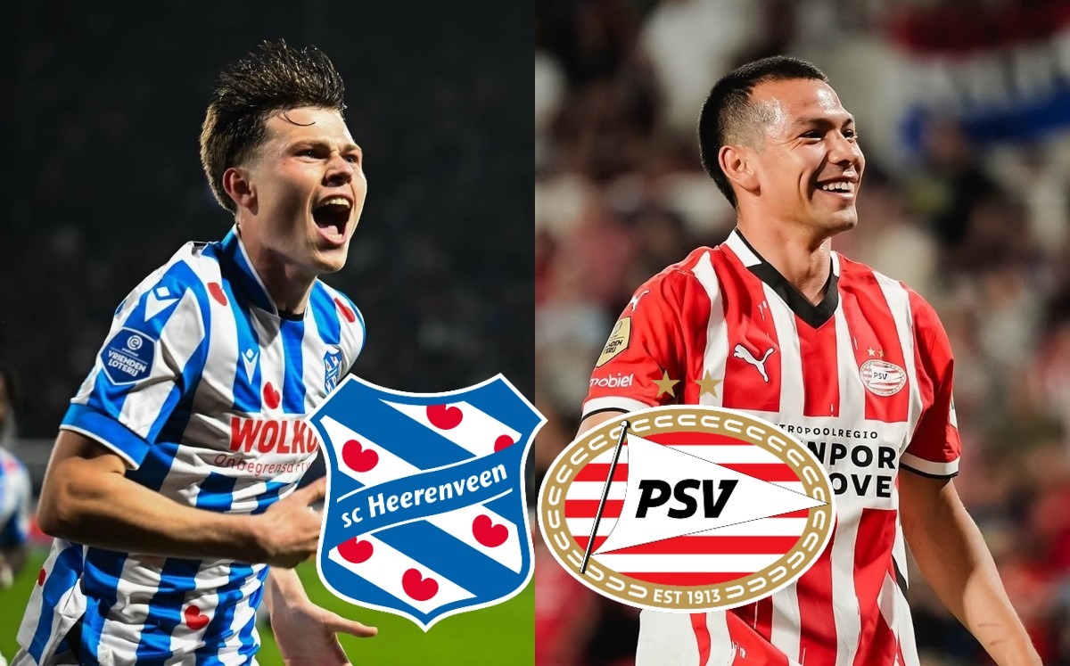 Heerenveen vs PSV EN VIVO: Dónde ver y a qué hora juega Chucky Lozano HOY en Eredivisie 2024 (Instagram @scheerenveenofficial/@hirvinglozano)