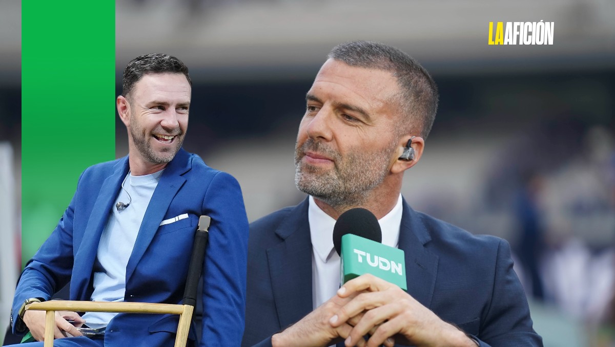 Layún y 'Tito' Villa discuten sobre el arbitraje en final de ida (Imago7)