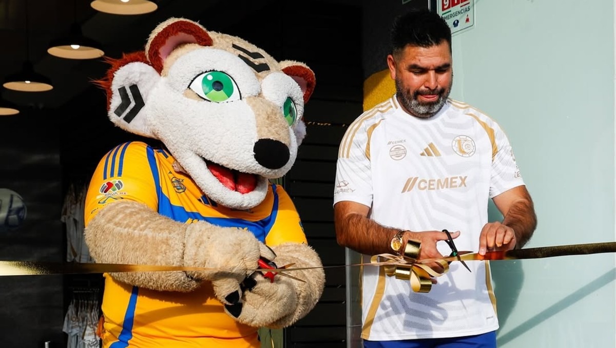 Tigres inaugura nueva Tigre Tienda en plaza comercial Paseo La Fe de San Nicolás (Instagram @clubtigres)