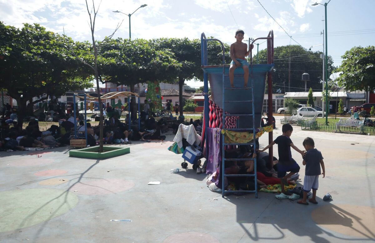 Una caravana migrante salió de Tapachula. | Cuartoscuro