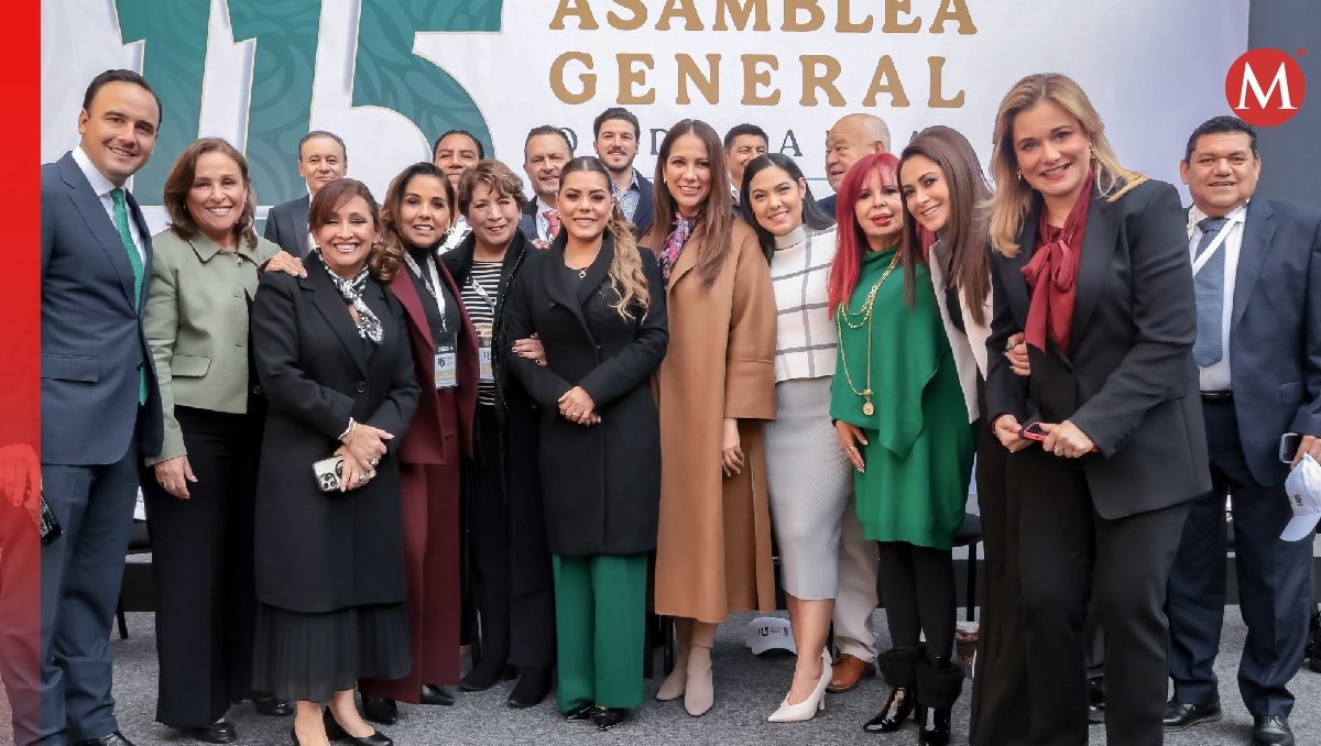 La asamblea se celebró en el Patio Central de Palacio Nacional (Especial)