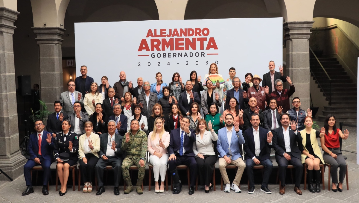 Quienes integran gabinete del gobernador de Puebla Alejandro Armenta | Especial